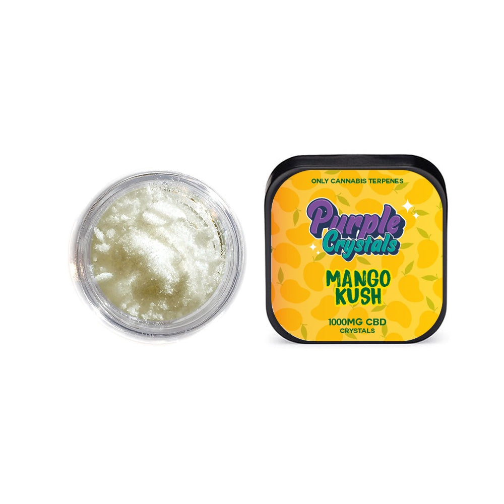 Purple Crystals by Purple Dank 1000mg CBD Crystals - Mango Kush (BUY 1 GET 1 FREE) | The CBD Hut
