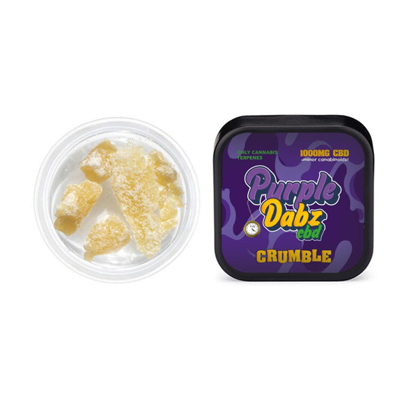 Purple Dabz by Purple Dank 1000mg CBD Crumble - Original (BUY 1 GET 1 FREE) | The CBD Hut