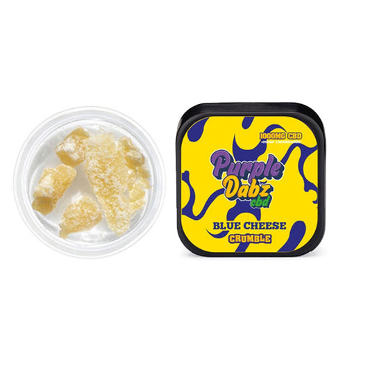 Purple Dabz by Purple Dank 1000mg CBD Crumble - Blue Cheese (BUY 1 GET 1 FREE) | The CBD Hut