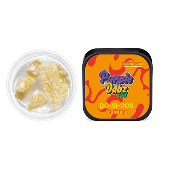 Purple Dabz by Purple Dank 1000mg CBD Crumble - DO-SI-DOS (BUY 1 GET 1 FREE) | The CBD Hut 