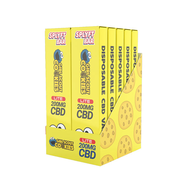 SPLYFT BAR LITE 200mg Full Spectrum CBD Disposable Vape - 12 Flavours | The CBD Hut