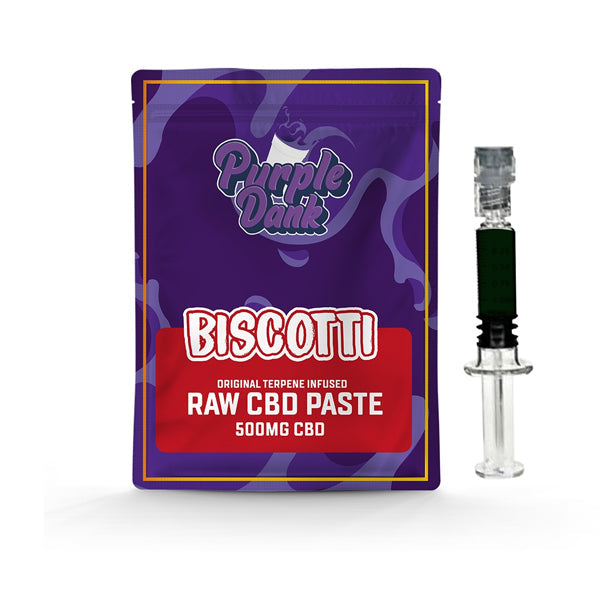 Purple Dank 1000mg CBD Raw Paste with Natural Terpenes - Biscotti (BUY 1 GET 1 FREE) | The CBD Hut 