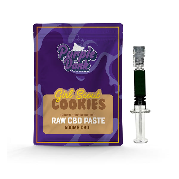 Purple Dank 1000mg CBD Raw Paste with Natural Terpenes - Girl Scout Cookies (BUY 1 GET 1 FREE) | The CBD Hut 