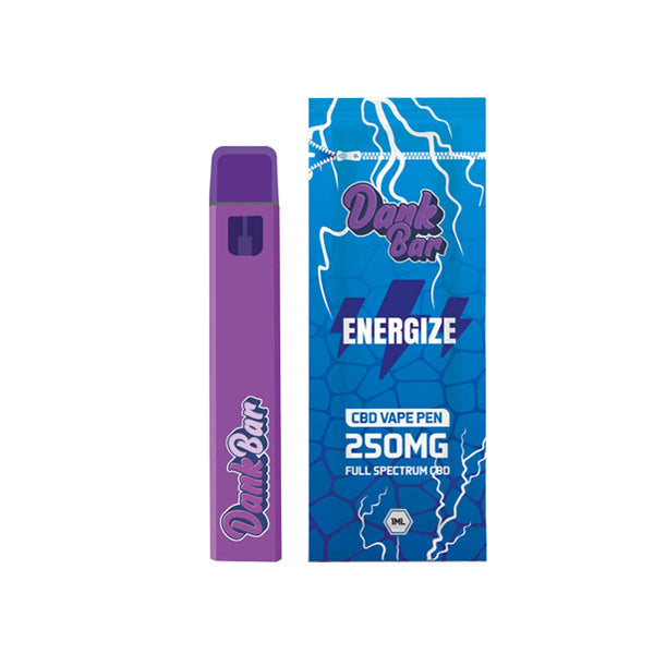 Dank Bar by Purple Dank 250mg Full Spectrum CBD Disposable Vape - 12 Flavours | The CBD Hut