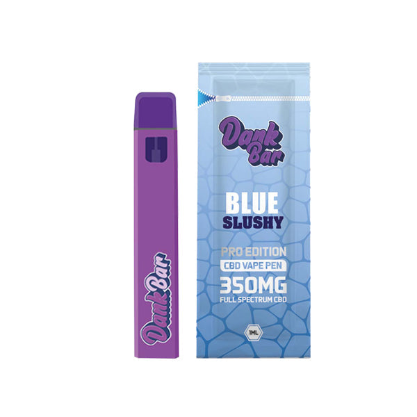 Dank Bar Pro Edition by Purple Dank 350mg Full Spectrum CBD Disposable Vape - 12 Flavours | The CBD Hut