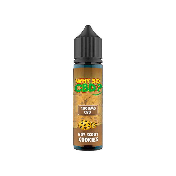 Why So CBD? 1000mg Full Spectrum CBD E-liquid - 60ml | The CBD Hut