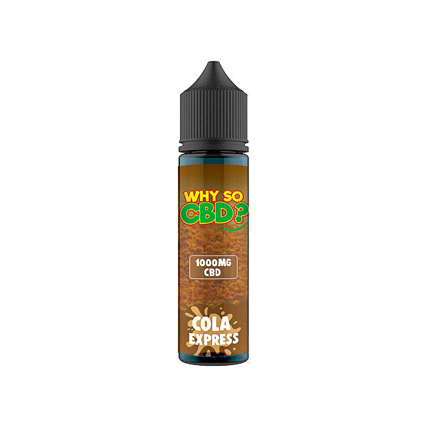 Why So CBD? 1000mg Full Spectrum CBD E-liquid - 60ml | The CBD Hut