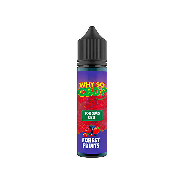 Why So CBD? 1000mg Full Spectrum CBD E-liquid - 60ml | The CBD Hut
