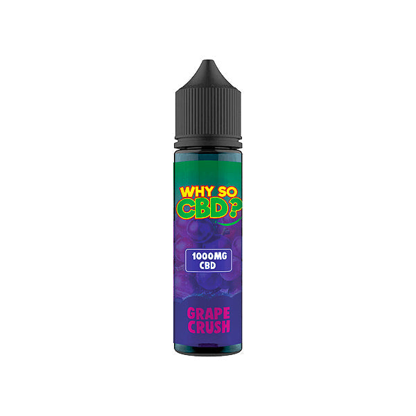 Why So CBD? 1000mg Full Spectrum CBD E-liquid - 60ml | The CBD Hut
