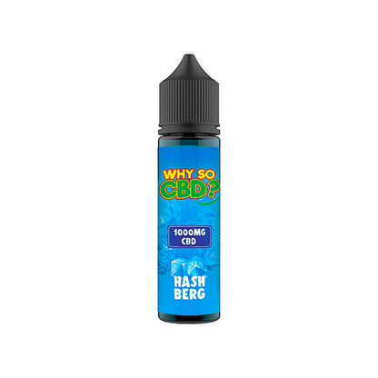 Why So CBD? 1000mg Full Spectrum CBD E-liquid - 60ml | The CBD Hut