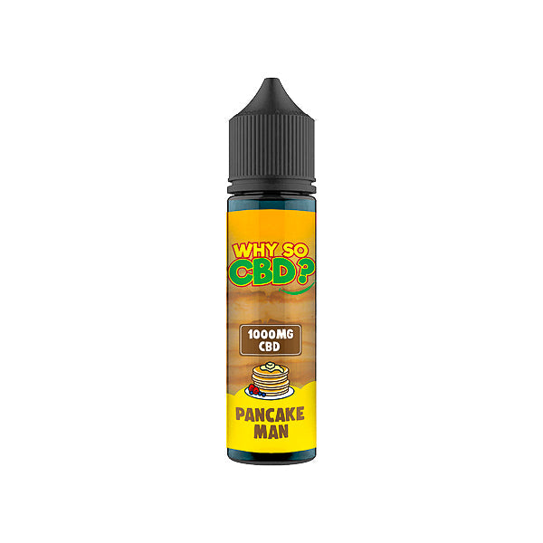 Why So CBD? 1000mg Full Spectrum CBD E-liquid - 60ml | The CBD Hut