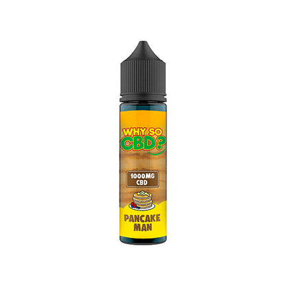 Why So CBD? 1000mg Full Spectrum CBD E-liquid - 60ml | The CBD Hut