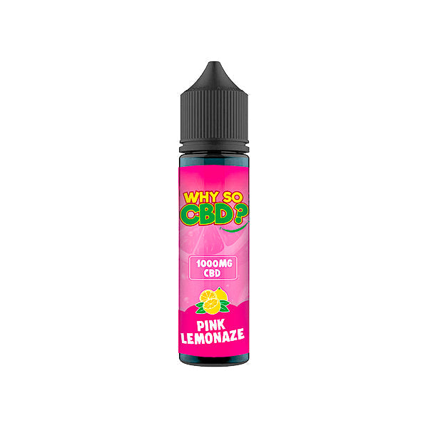 Why So CBD? 1000mg Full Spectrum CBD E-liquid - 60ml | The CBD Hut