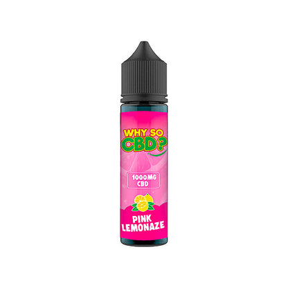 Why So CBD? 1000mg Full Spectrum CBD E-liquid - 60ml | The CBD Hut