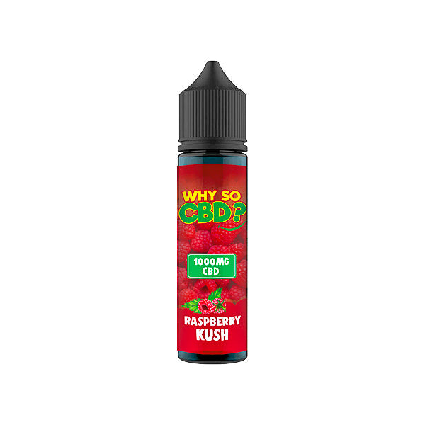 Why So CBD? 1000mg Full Spectrum CBD E-liquid - 60ml | The CBD Hut