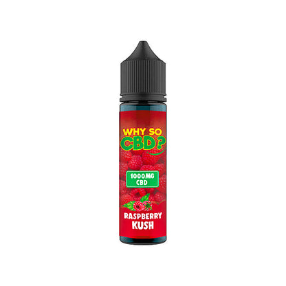 Why So CBD? 1000mg Full Spectrum CBD E-liquid - 60ml | The CBD Hut