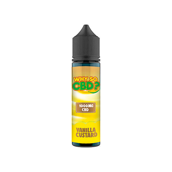 Why So CBD? 1000mg Full Spectrum CBD E-liquid - 60ml | The CBD Hut