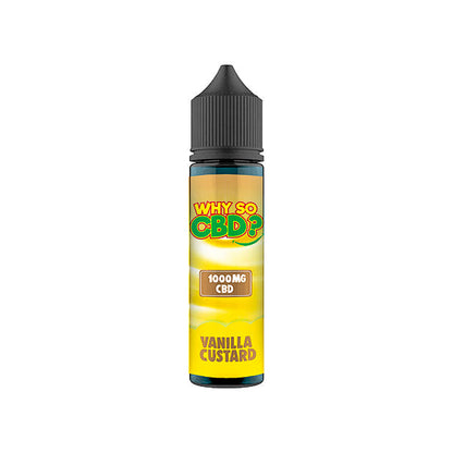 Why So CBD? 1000mg Full Spectrum CBD E-liquid - 60ml | The CBD Hut