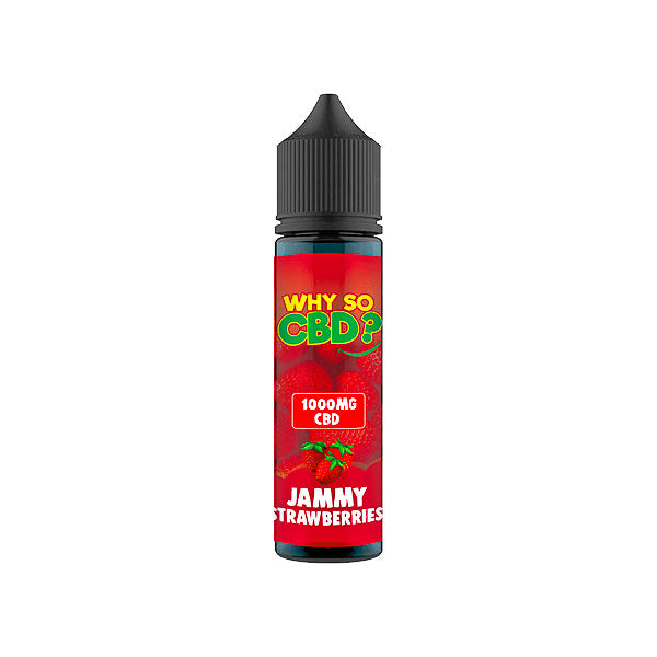 Why So CBD? 1000mg Full Spectrum CBD E-liquid - 60ml | The CBD Hut