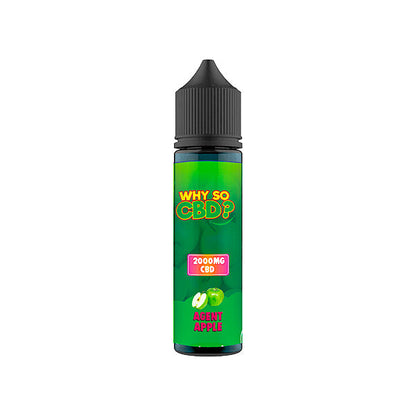 Why So CBD? 2000mg Full Spectrum CBD E-liquid - 60ml | The CBD Hut