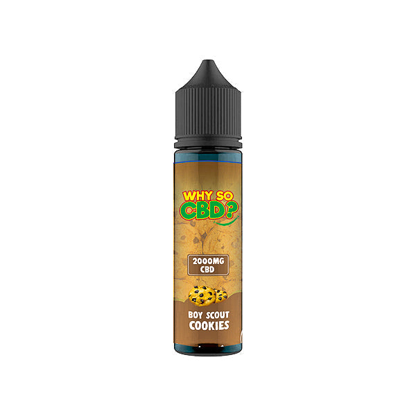 Why So CBD? 2000mg Full Spectrum CBD E-liquid - 60ml | The CBD Hut