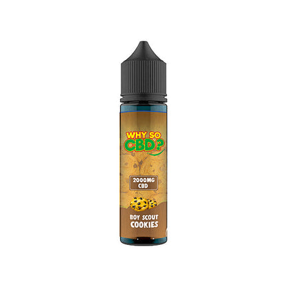 Why So CBD? 2000mg Full Spectrum CBD E-liquid - 60ml | The CBD Hut