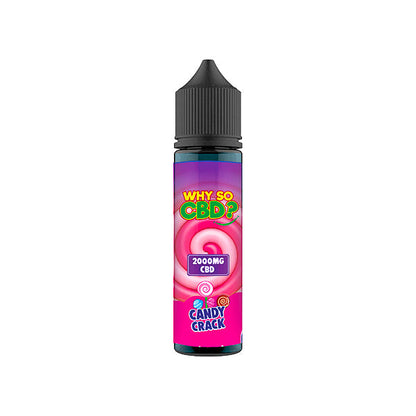 Why So CBD? 2000mg Full Spectrum CBD E-liquid - 60ml | The CBD Hut
