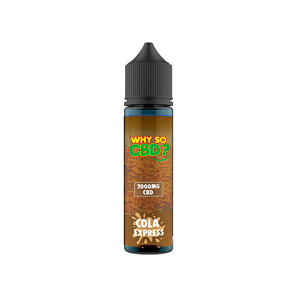 Why So CBD? 2000mg Full Spectrum CBD E-liquid - 60ml | The CBD Hut