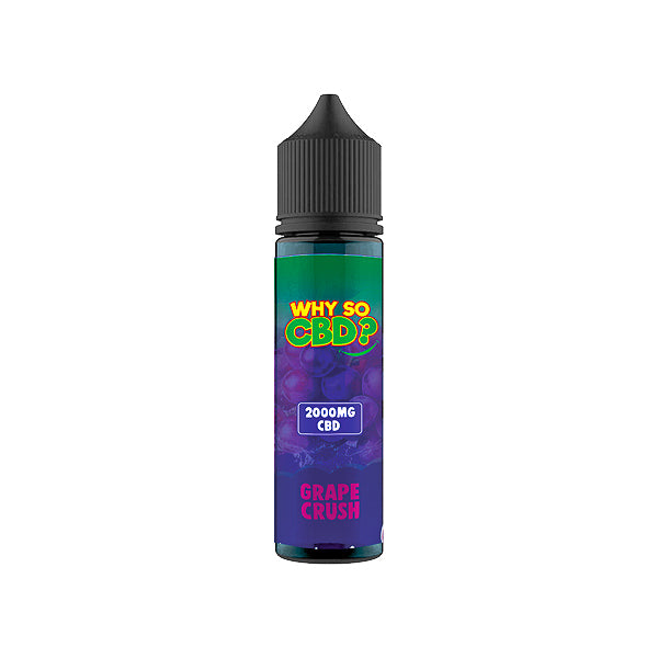 Why So CBD? 2000mg Full Spectrum CBD E-liquid - 60ml | The CBD Hut