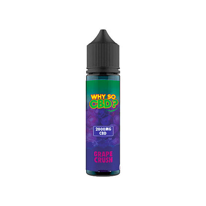 Why So CBD? 2000mg Full Spectrum CBD E-liquid - 60ml | The CBD Hut