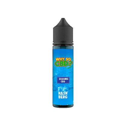 Why So CBD? 2000mg Full Spectrum CBD E-liquid - 60ml | The CBD Hut