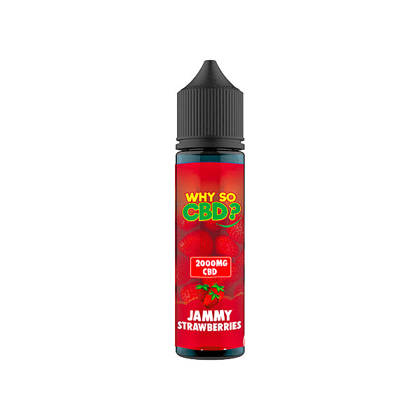 Why So CBD? 2000mg Full Spectrum CBD E-liquid - 60ml | The CBD Hut
