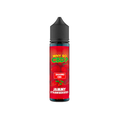 Why So CBD? 2000mg Full Spectrum CBD E-liquid - 60ml | The CBD Hut