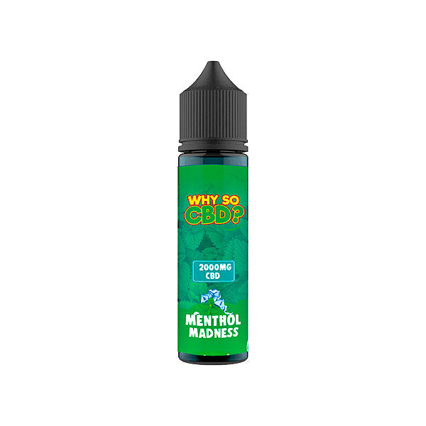 Why So CBD? 2000mg Full Spectrum CBD E-liquid - 60ml | The CBD Hut
