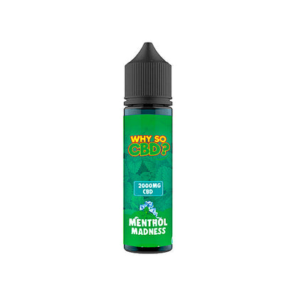 Why So CBD? 2000mg Full Spectrum CBD E-liquid - 60ml | The CBD Hut