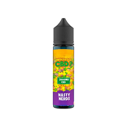 Why So CBD? 2000mg Full Spectrum CBD E-liquid - 60ml | The CBD Hut