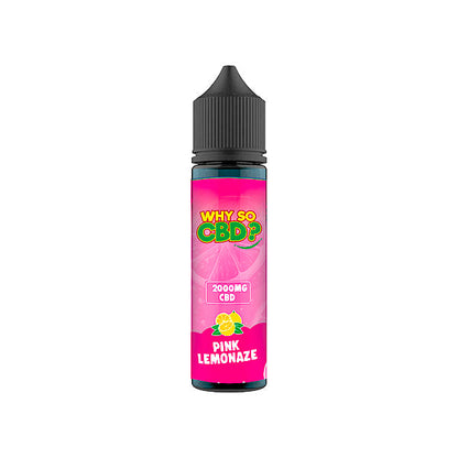 Why So CBD? 2000mg Full Spectrum CBD E-liquid - 60ml | The CBD Hut