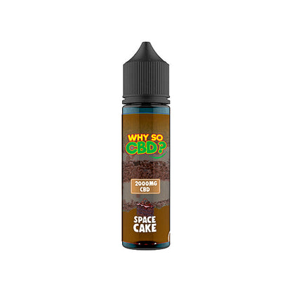 Why So CBD? 2000mg Full Spectrum CBD E-liquid - 60ml | The CBD Hut
