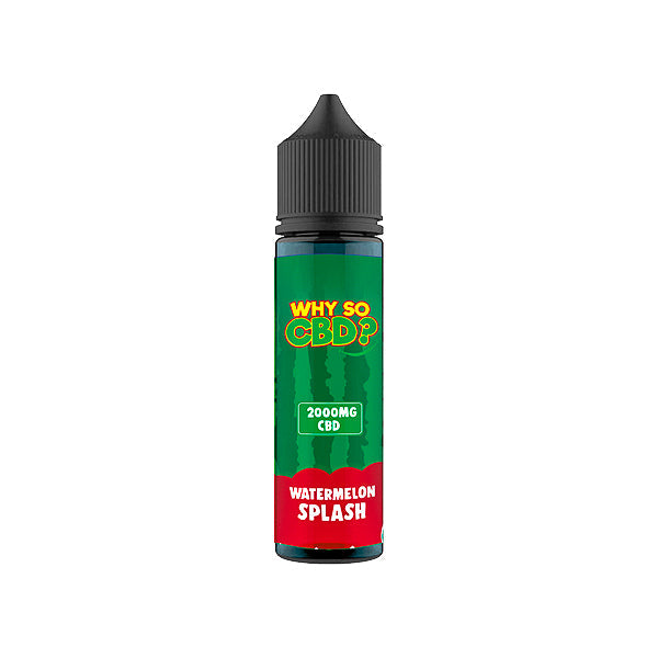 Why So CBD? 2000mg Full Spectrum CBD E-liquid - 60ml | The CBD Hut