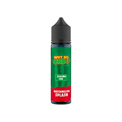 Why So CBD? 2000mg Full Spectrum CBD E-liquid - 60ml | The CBD Hut