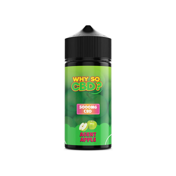 Why So CBD? 5000mg Full Spectrum CBD E-liquid - 120ml | The CBD Hut
