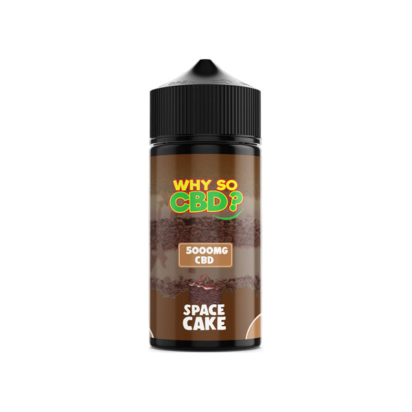 Why So CBD? 5000mg Full Spectrum CBD E-liquid - 120ml | The CBD Hut