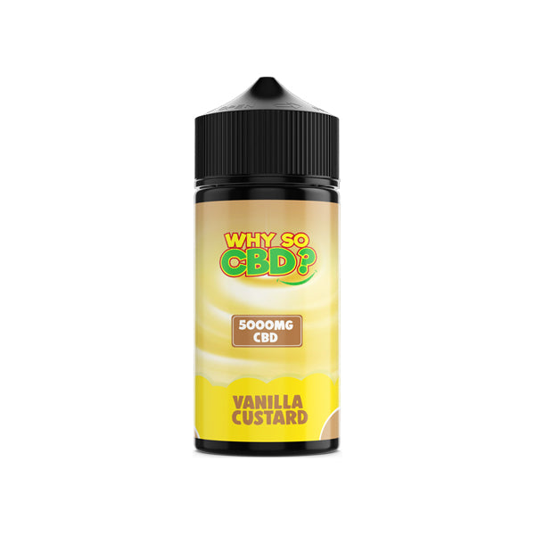 Why So CBD? 5000mg Full Spectrum CBD E-liquid - 120ml | The CBD Hut
