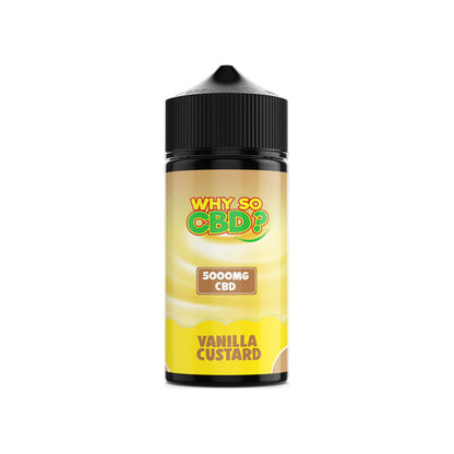 Why So CBD? 5000mg Full Spectrum CBD E-liquid - 120ml | The CBD Hut