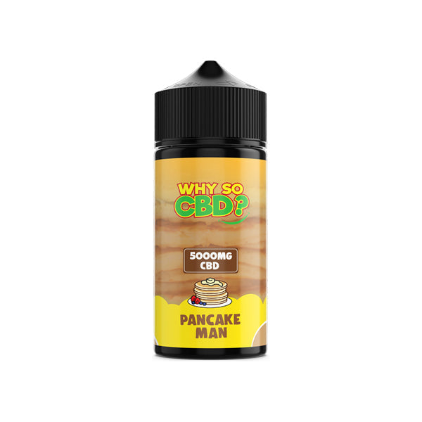 Why So CBD? 5000mg Full Spectrum CBD E-liquid - 120ml | The CBD Hut
