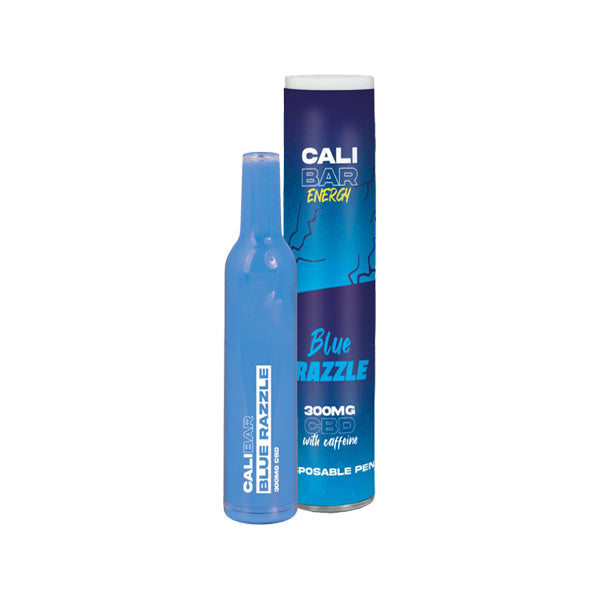 CALI BAR ENERGY with Caffeine Full Spectrum 300mg CBD Disposable Vape (Multipack x10) - The CBD Hut