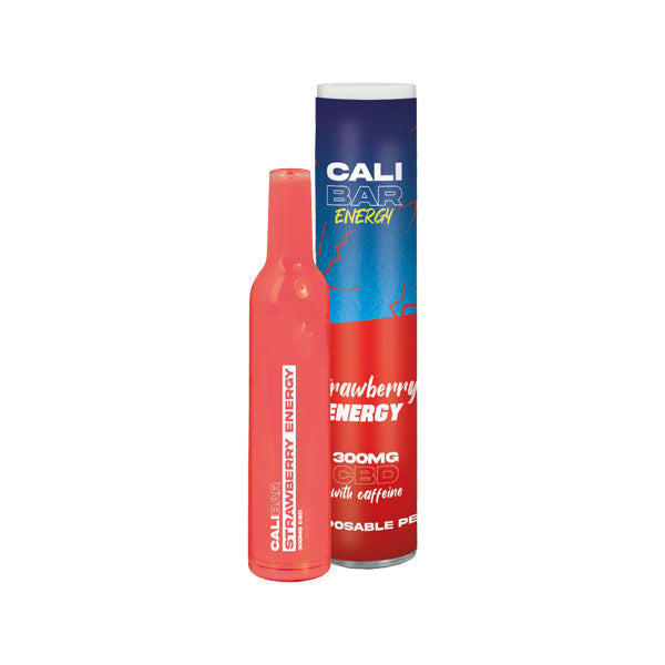 CALI BAR ENERGY Full Spectrum 300mg CBD with Caffeine Disposable Vape | The CBD Hut