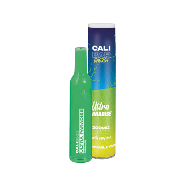 CALI BAR ENERGY Full Spectrum 300mg CBD with Caffeine Disposable Vape | The CBD Hut