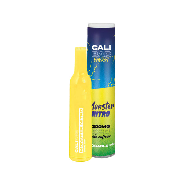CALI BAR ENERGY Full Spectrum 300mg CBD with Caffeine Disposable Vape | The CBD Hut