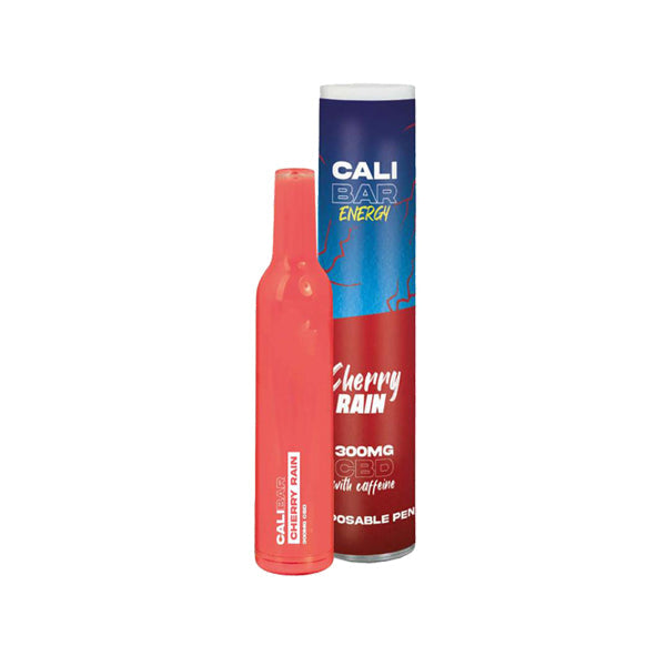 CALI BAR ENERGY with Caffeine Full Spectrum 300mg CBD Disposable Vape (Multipack x10) - The CBD Hut